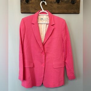 Zara Women’s Oversized Pink Blazer size Small